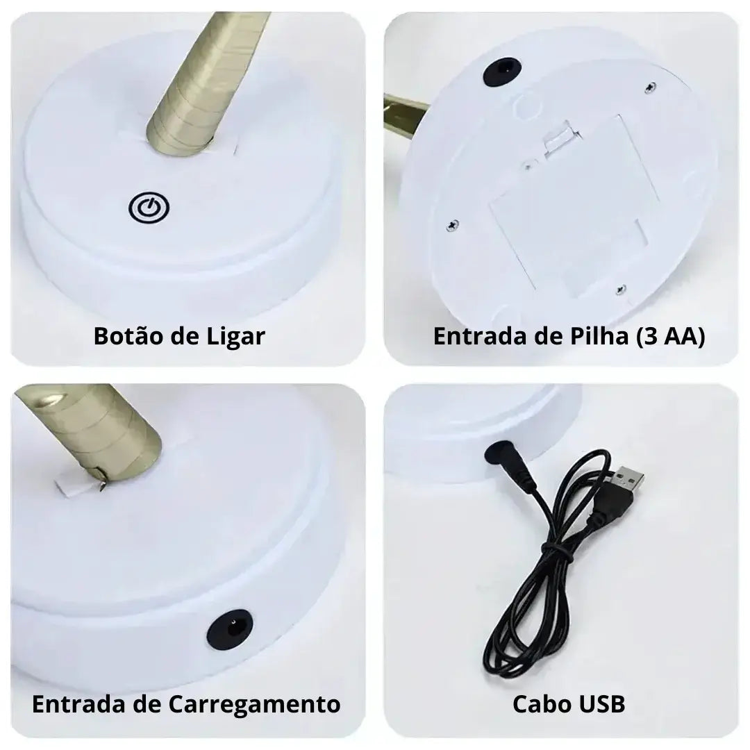 Luminária Elegante Raiz de Outono