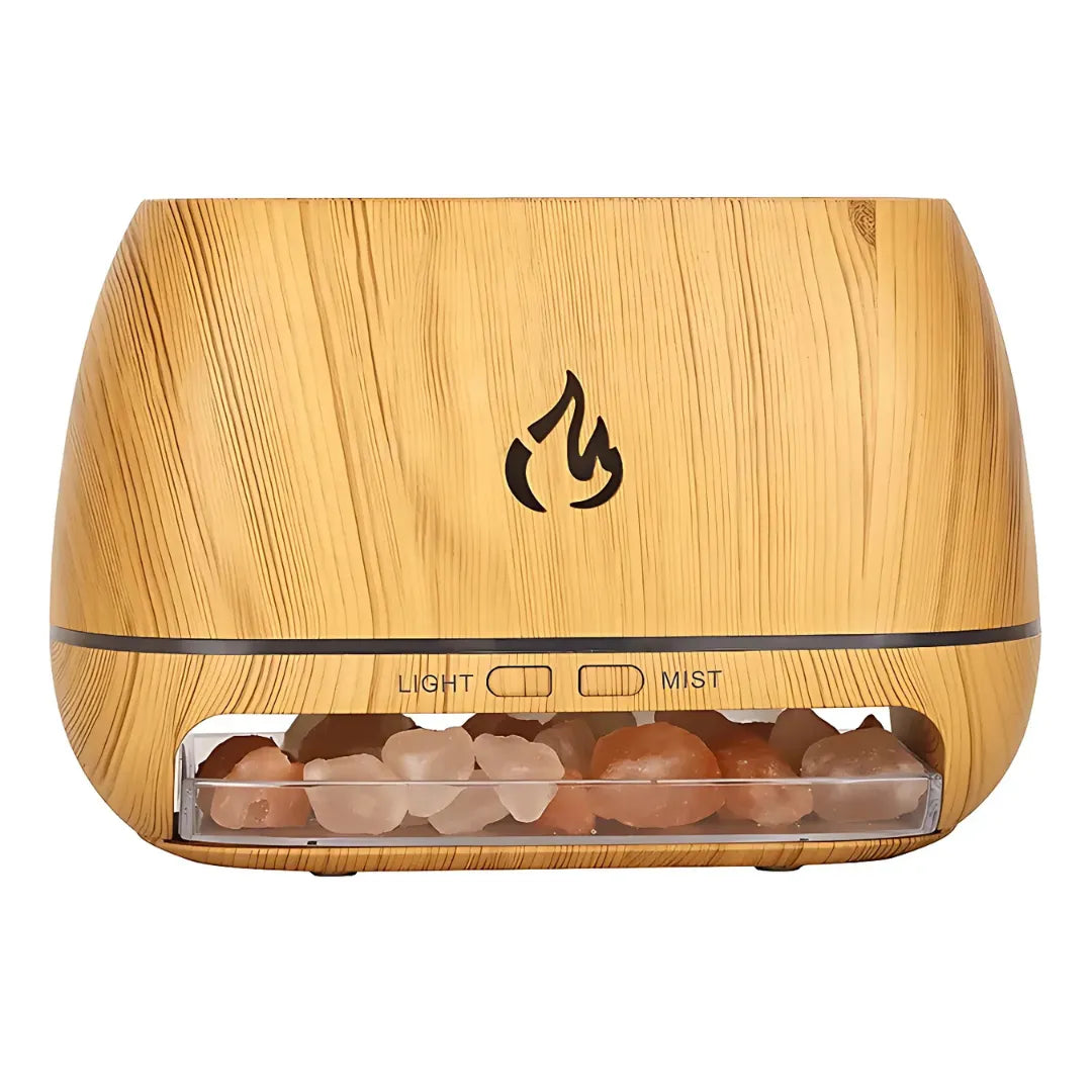 Difusor de Aroma FlameStone com Cristais de Sal