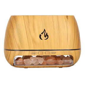 Difusor de Aroma FlameStone com Cristais de Sal